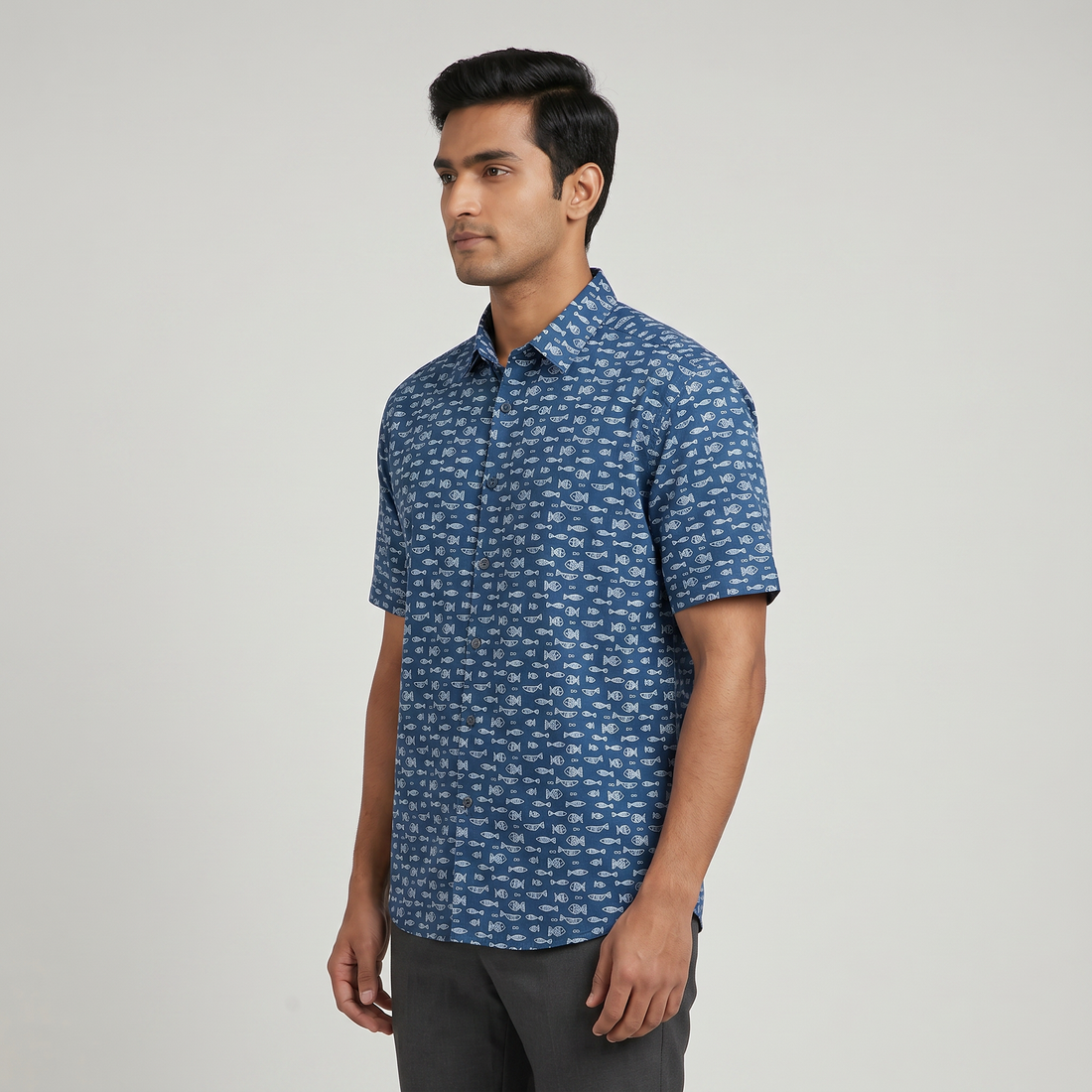 Printed Cuban Shirt