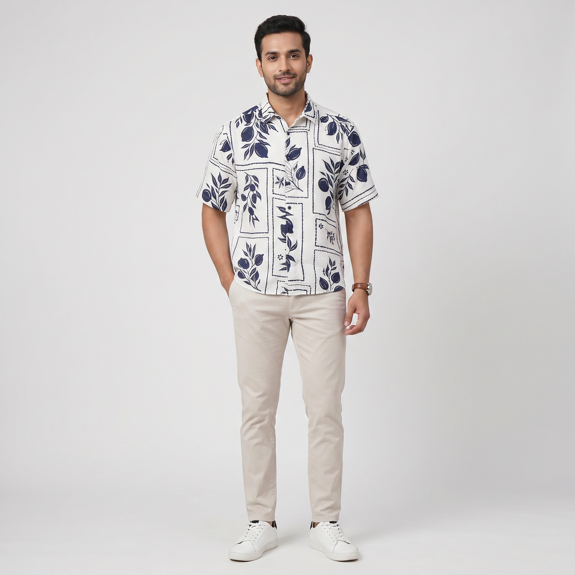 Cotton Printed Retreat Shirt