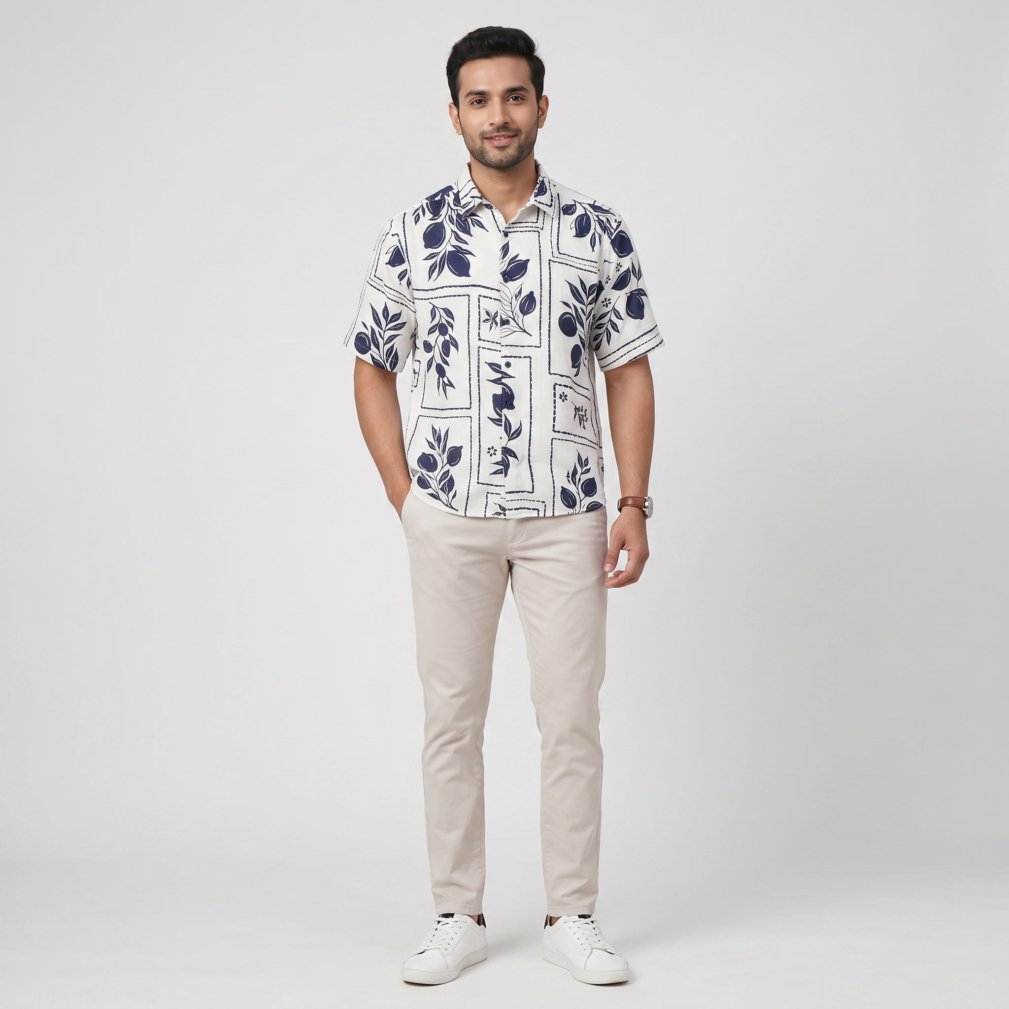 Cotton Printed Retreat Shirt