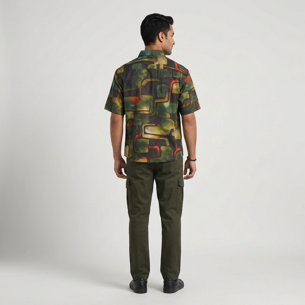 Printed Cuban Shirt