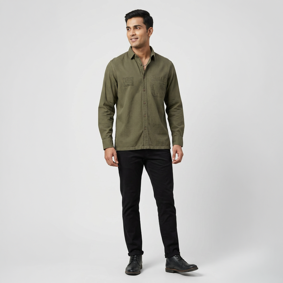 Cotton Printed Cuban Shirt