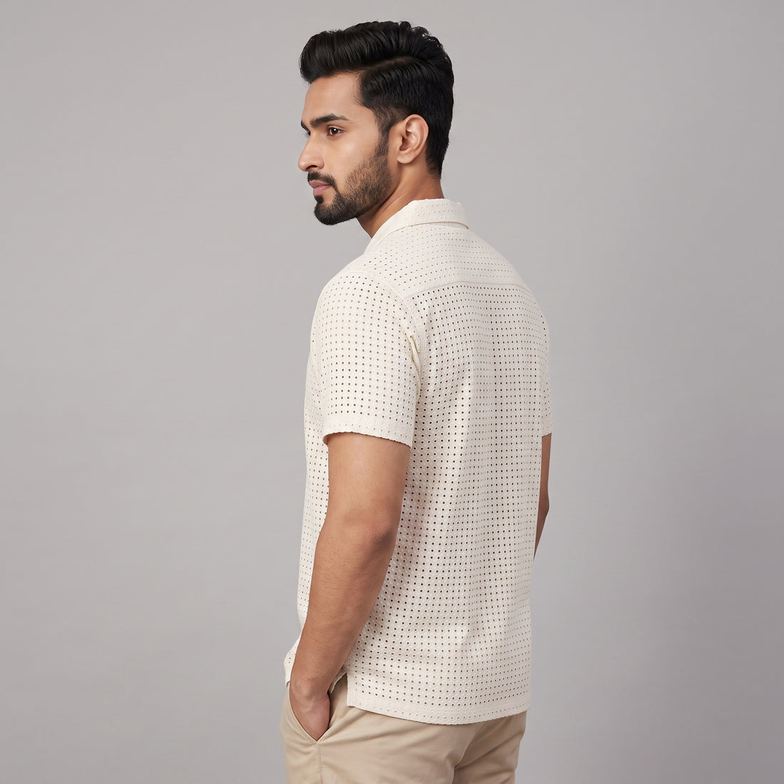 Structured Camp Collar Bae Shirt