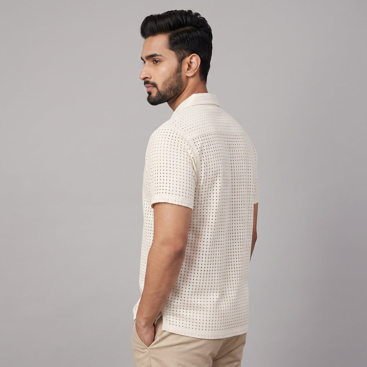 Structured Camp Collar Bae Shirt