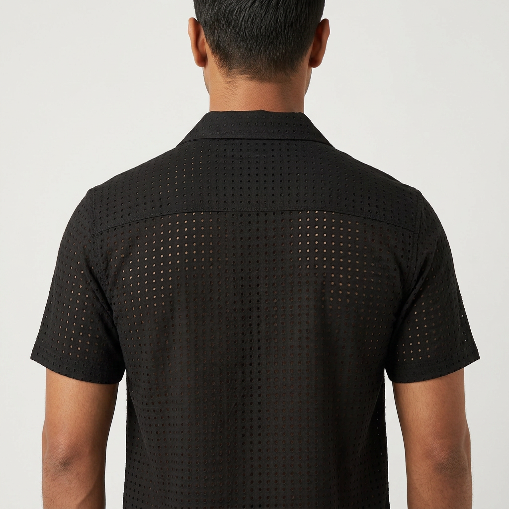 Structured Camp Collar Bae Shirt