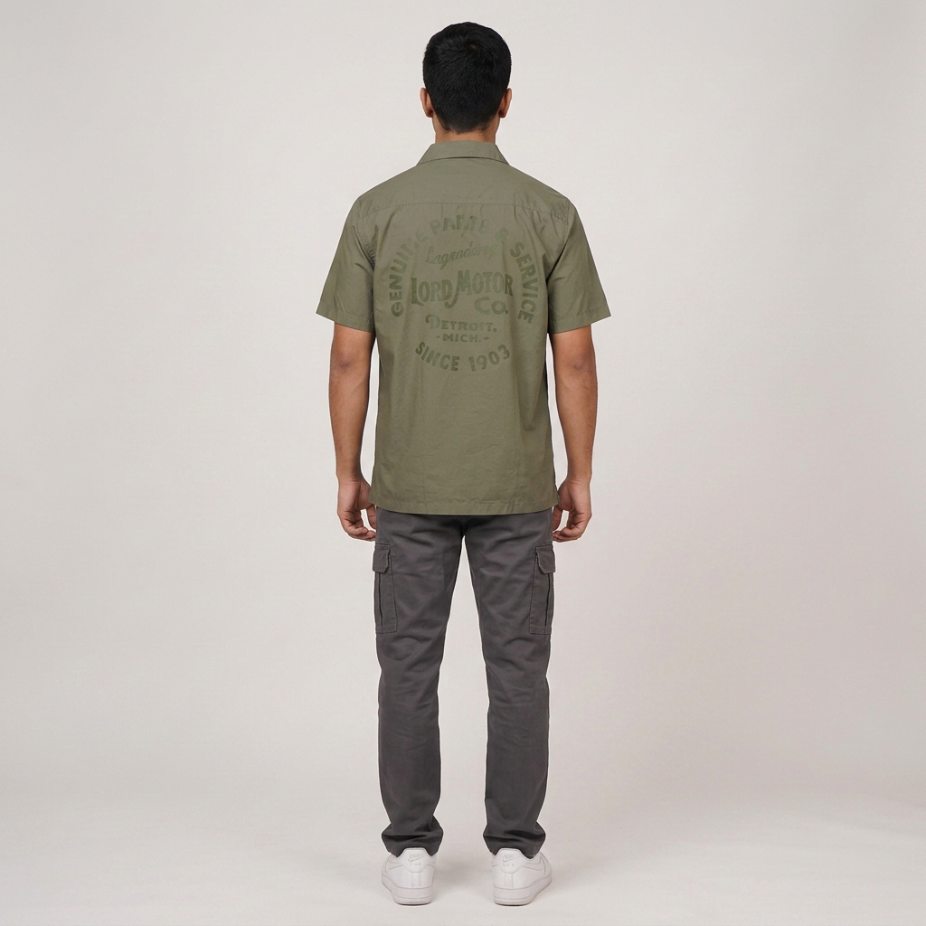 Cotton Printed Cuban Shirt