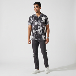 Printed Cuban Shirt