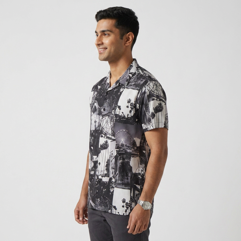 Printed Cuban Shirt