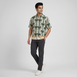 Printed Cuban Shirt