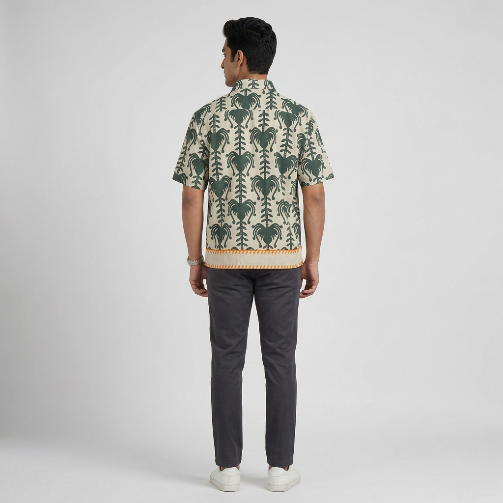 Printed Cuban Shirt