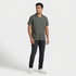 Mens Solid Cuban Shirt