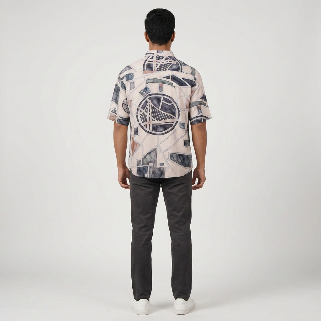 Cotton Printed Cuban Shirt