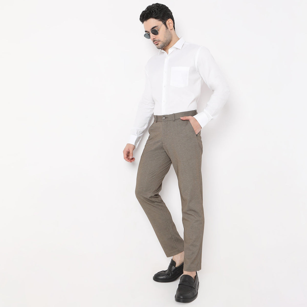 Crop Flex 4-Way Ultra Stretch , Wrinkle Resistant, All Day Comfort, Travel Friendly Pants