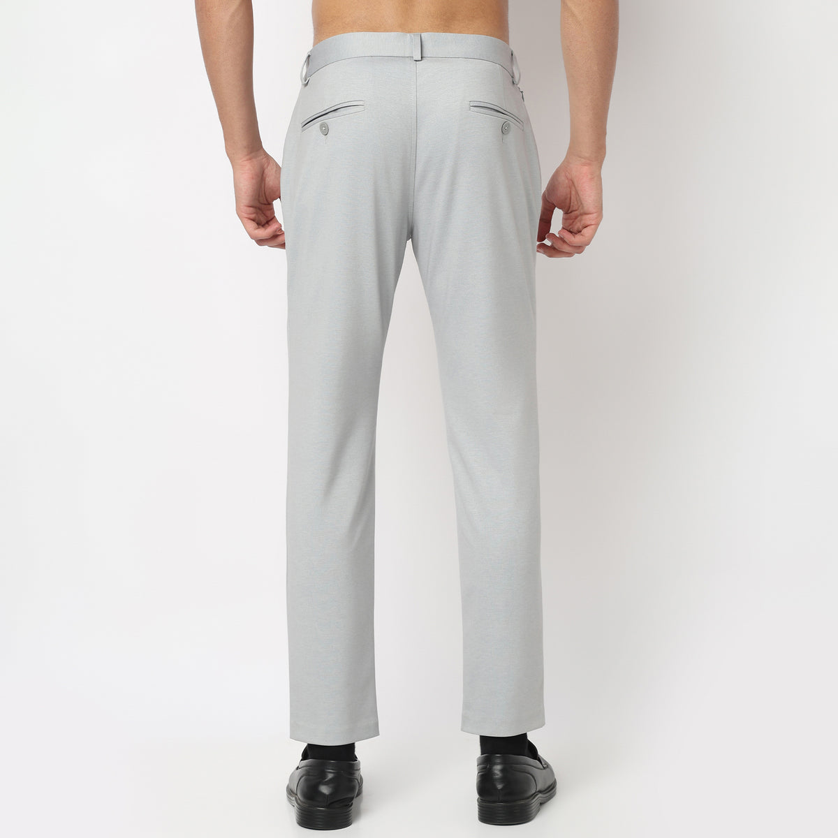 Crop Flex Pants - Ultra-Stretch Travel Friendly Crop Length With Secure Zip Pocket