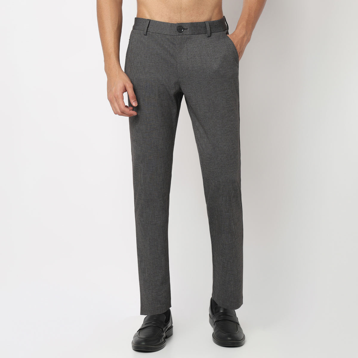 Crop Flex Pants - Ultra-Stretch Travel Friendly Crop Length With Secure Zip Pocket