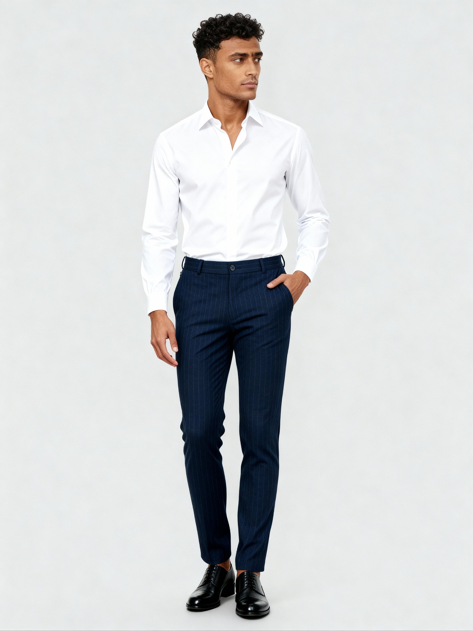 Crop Flex Pants - Ultra-Stretch Travel Friendly Crop Length With Secure Zip Pocket