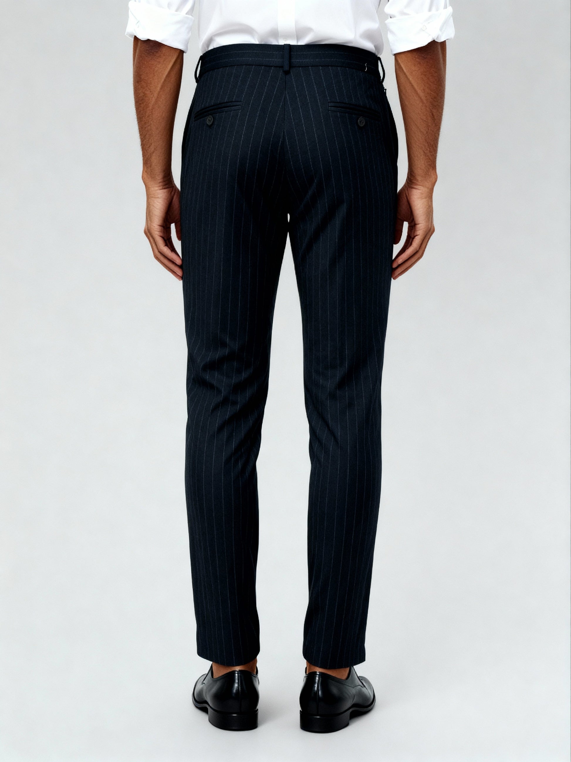 Crop Flex Pants - Ultra-Stretch Travel Friendly Crop Length With Secure Zip Pocket