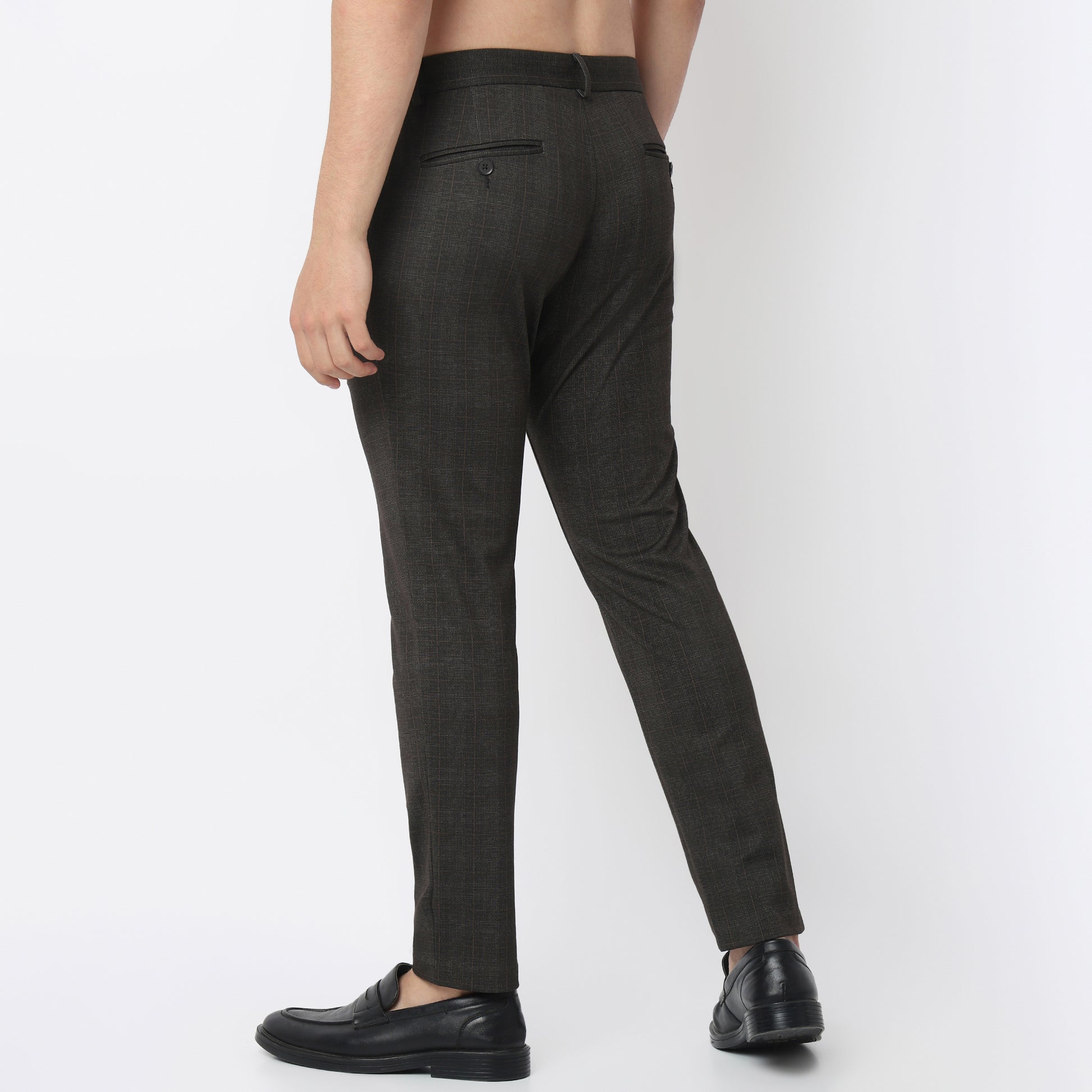 Crop Flex Pants - Ultra-Stretch Travel Friendly Crop Length With Secure Zip Pocket
