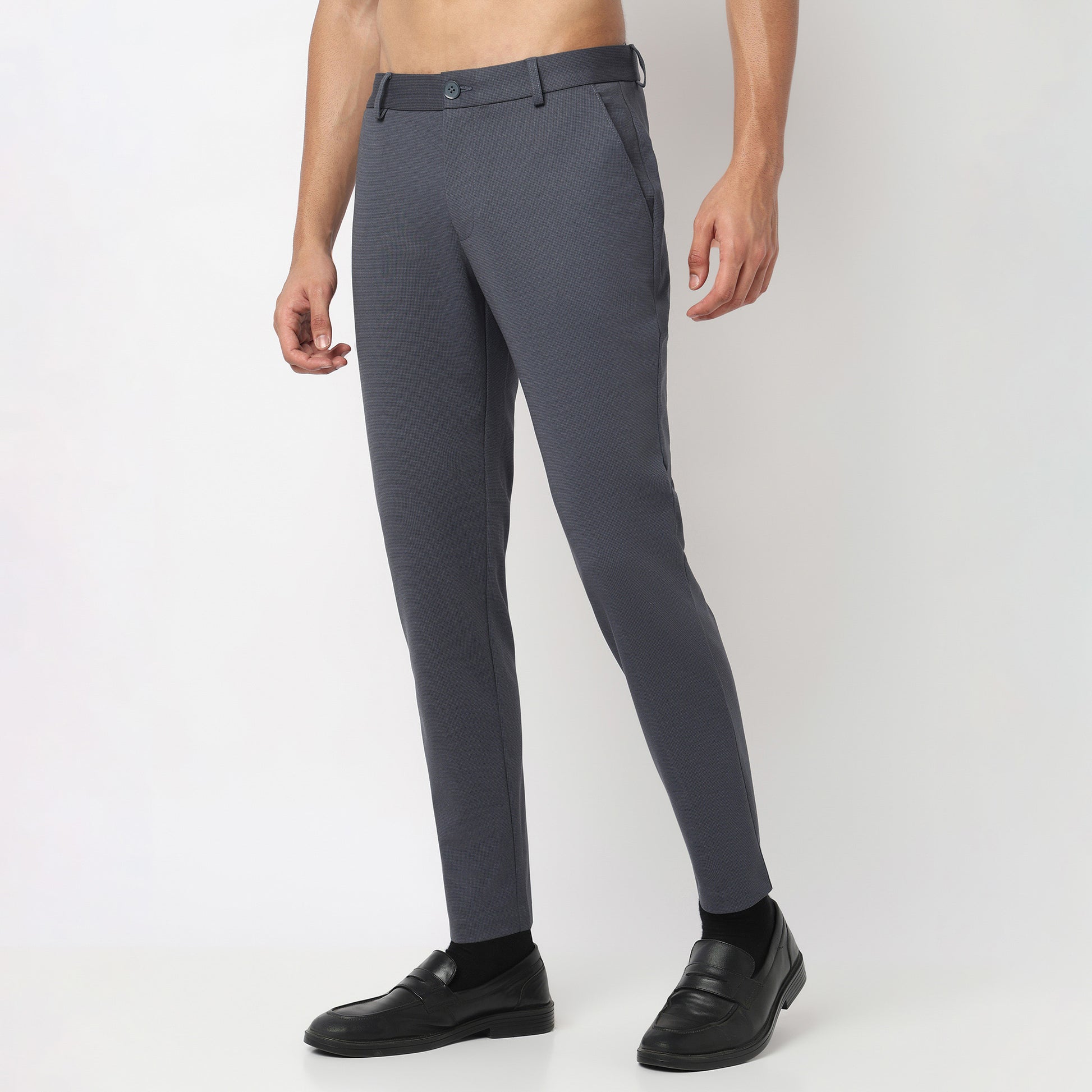 Crop Flex Pants - Ultra-Stretch Travel Friendly Crop Length With Secure Zip Pocket