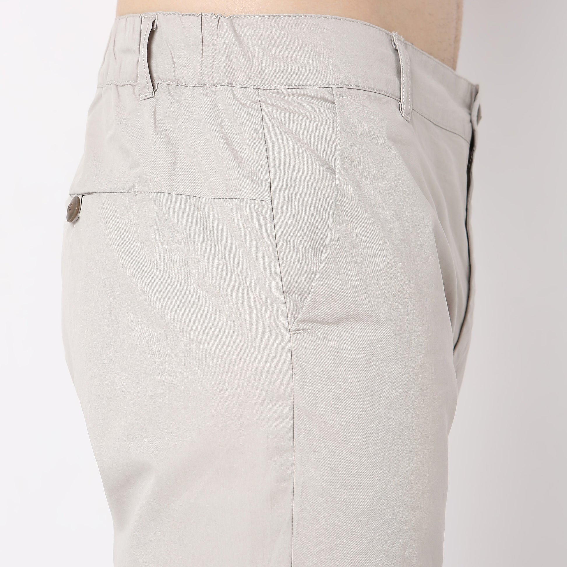 Brunch Pants - Smart Modern Elasticated Waistband Ankle Length Pure Cotton