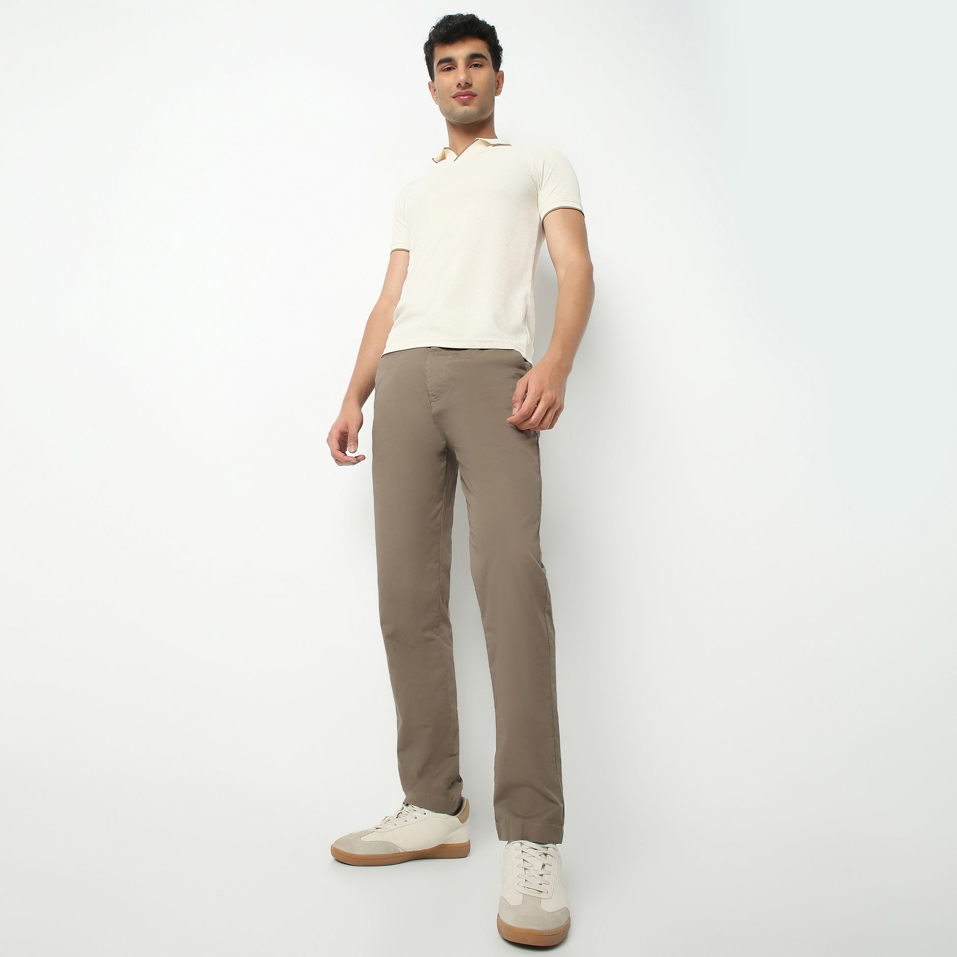 Brunch Pants - Smart Modern Elasticated Waistband Ankle Length Pure Cotton
