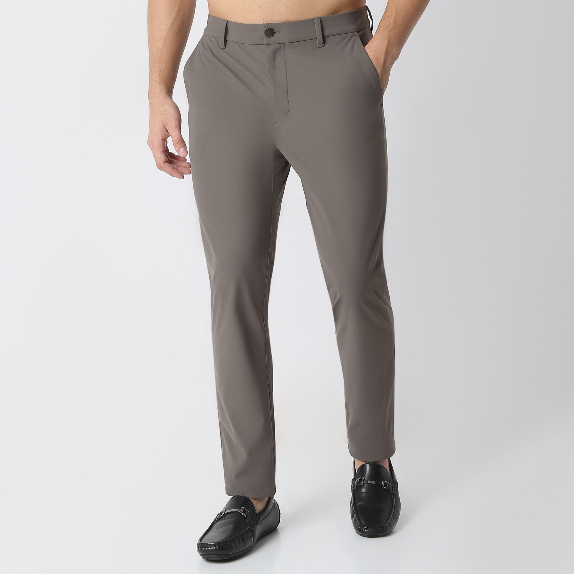 Anti Wrinkle 4-way Stretch Mid Rise Fluid-X Pants