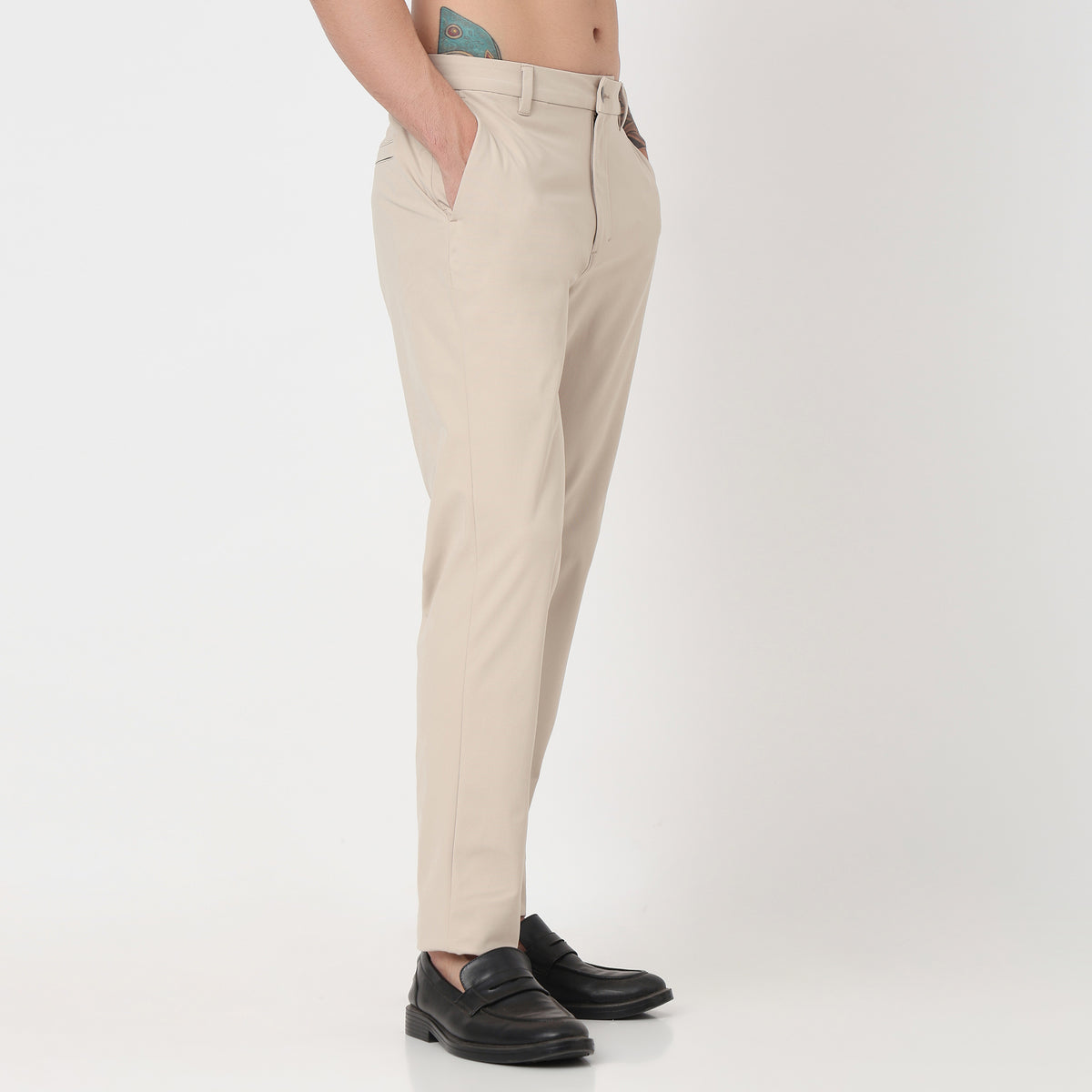 Anti Wrinkle 4-way Stretch Mid Rise Fluid-X Pants