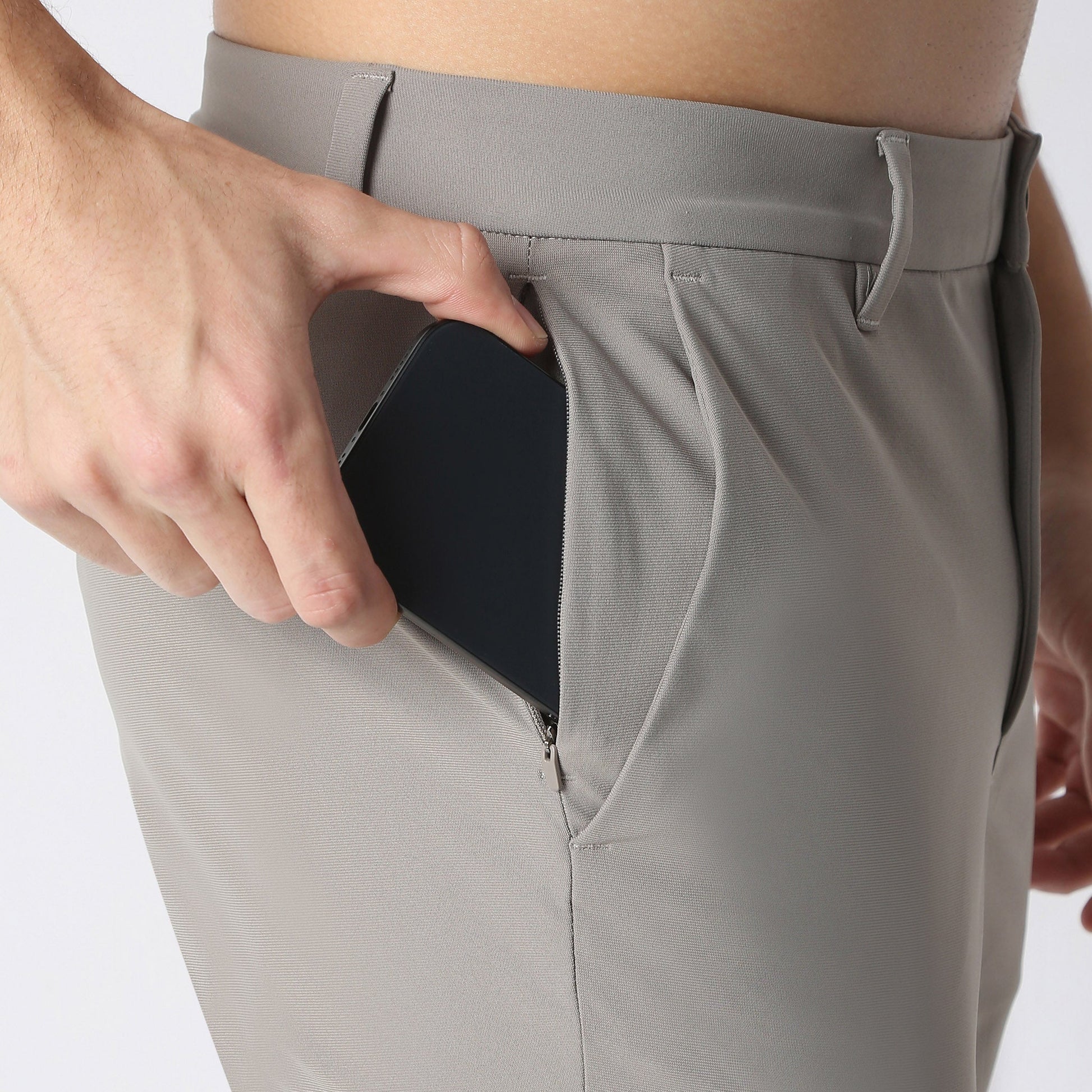 Anti Wrinkle 4-way Stretch Mid Rise Fluid-X Pants