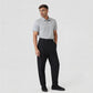 Woven Solid Riviters Mid Rise Pants