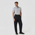 Woven Solid Riviters Mid Rise Pants