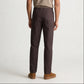 Woven Solid Riviters Mid Rise Pants