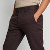 Woven Solid Riviters Mid Rise Pants