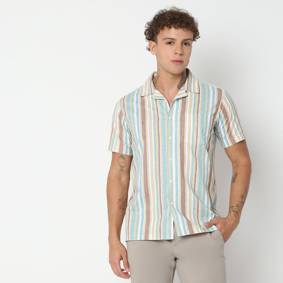 Regular Fit Printed Shirt