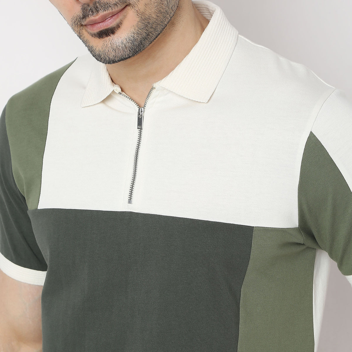 Regular Fit Structured Polo T-Shirt