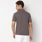 Jacquard Johnny Collar Island Polo T-Shirt