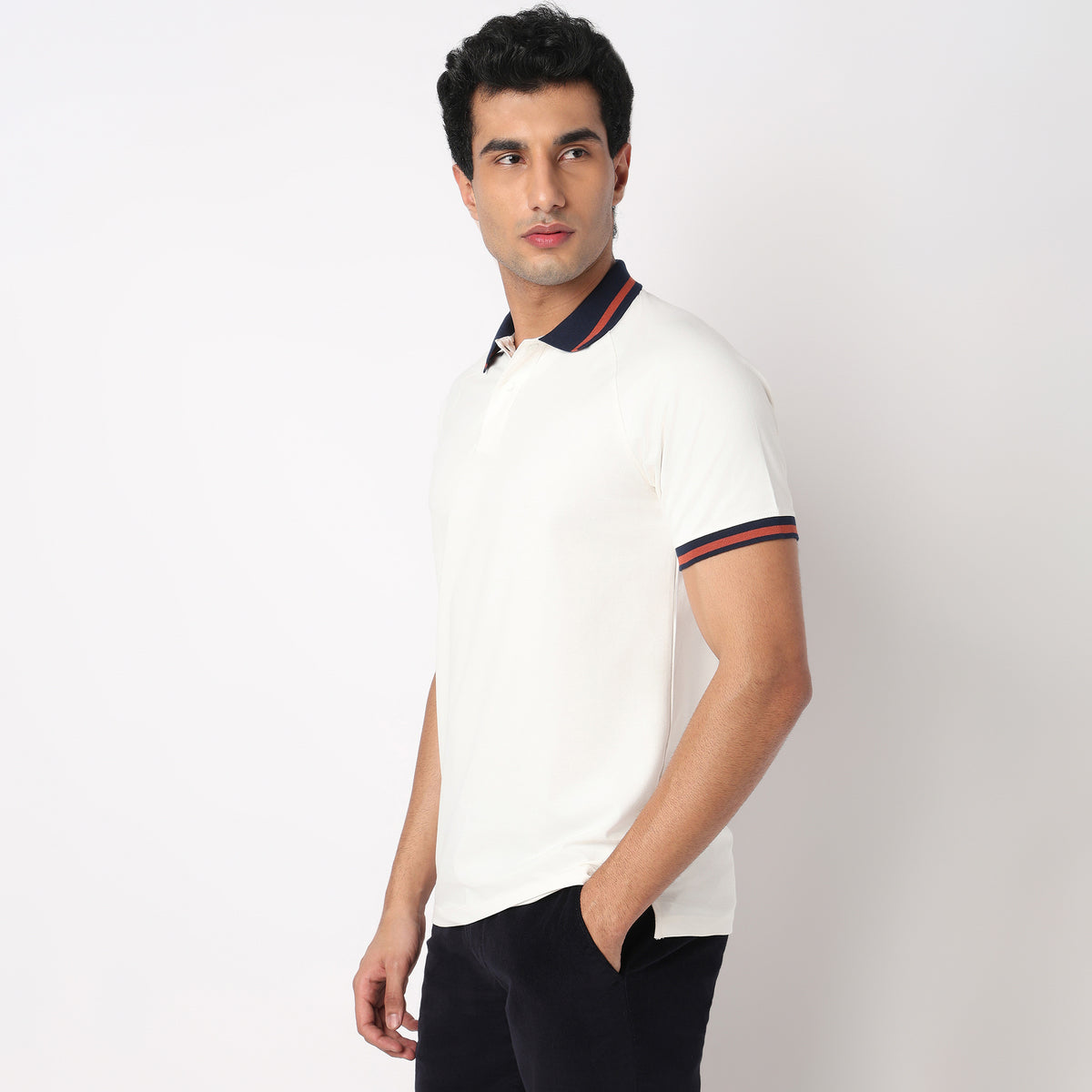 Urban Polo Solid Polo T-Shirt