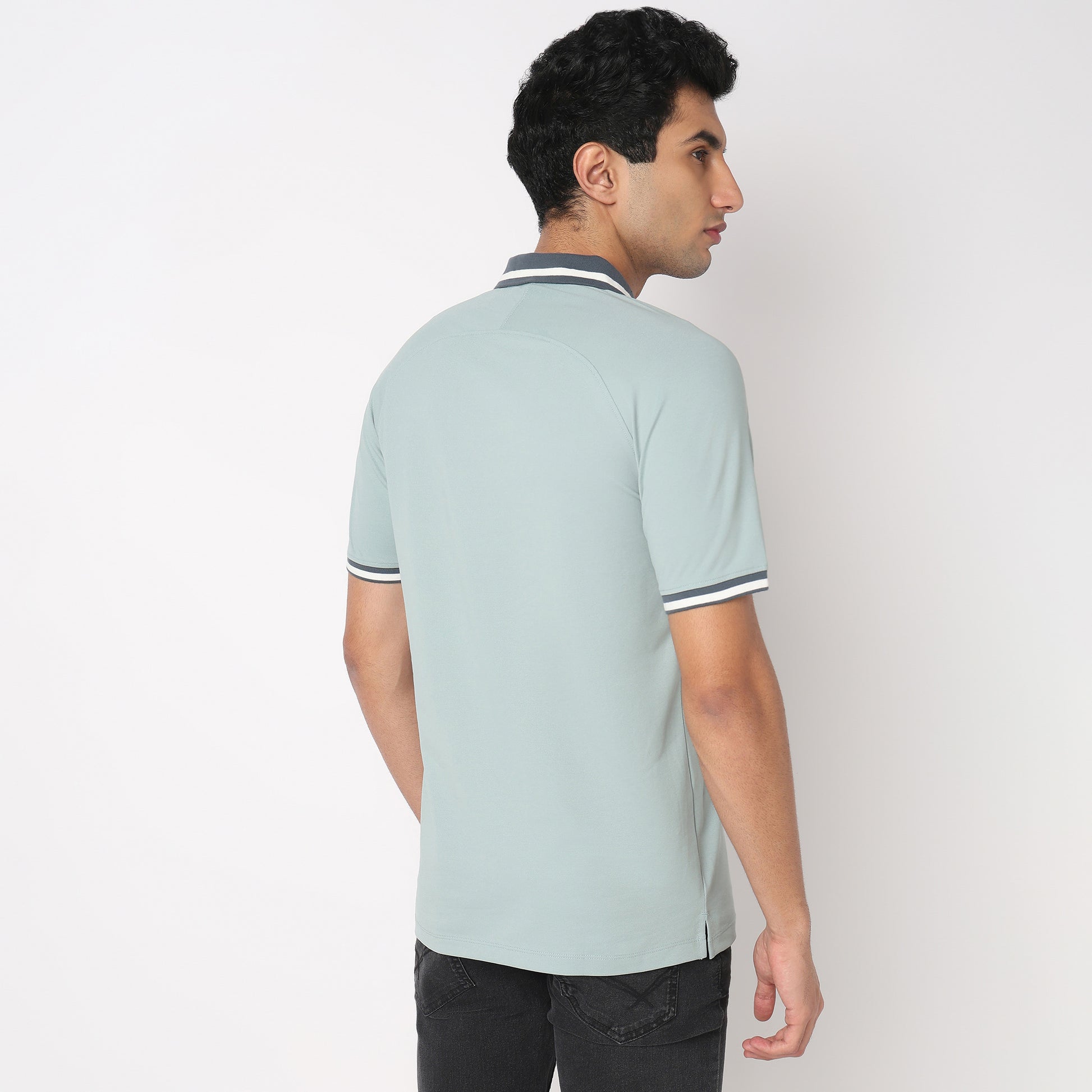 Urban Polo Solid Polo T-Shirt
