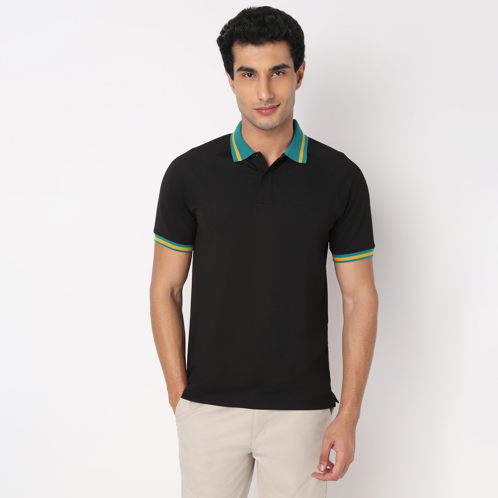 Urban Polo Solid Polo T-Shirt