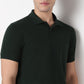 Buy Men Regular Fit Structured Half Sleeve T-Shirt  - Style Union