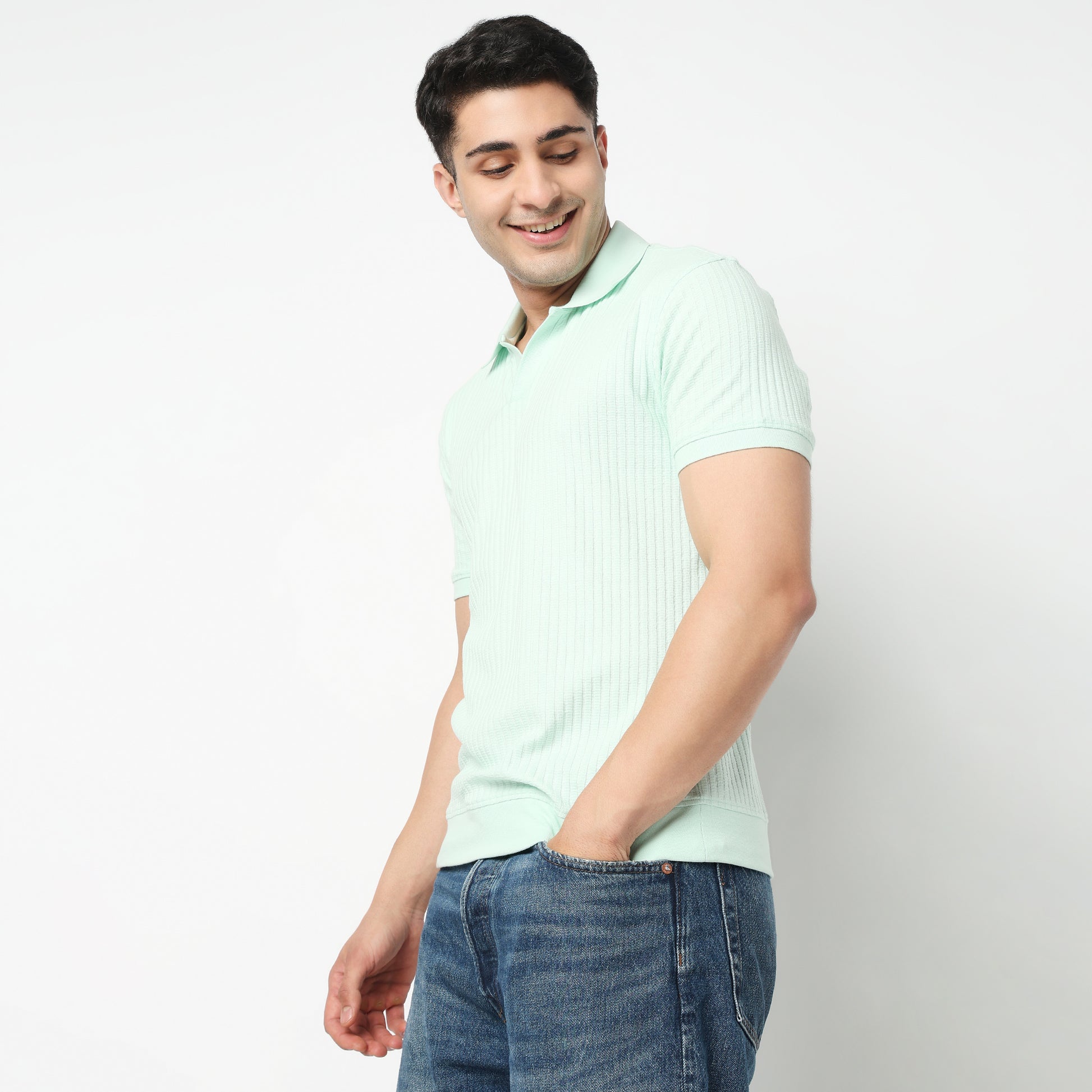 Structured Island Polo T-Shirt