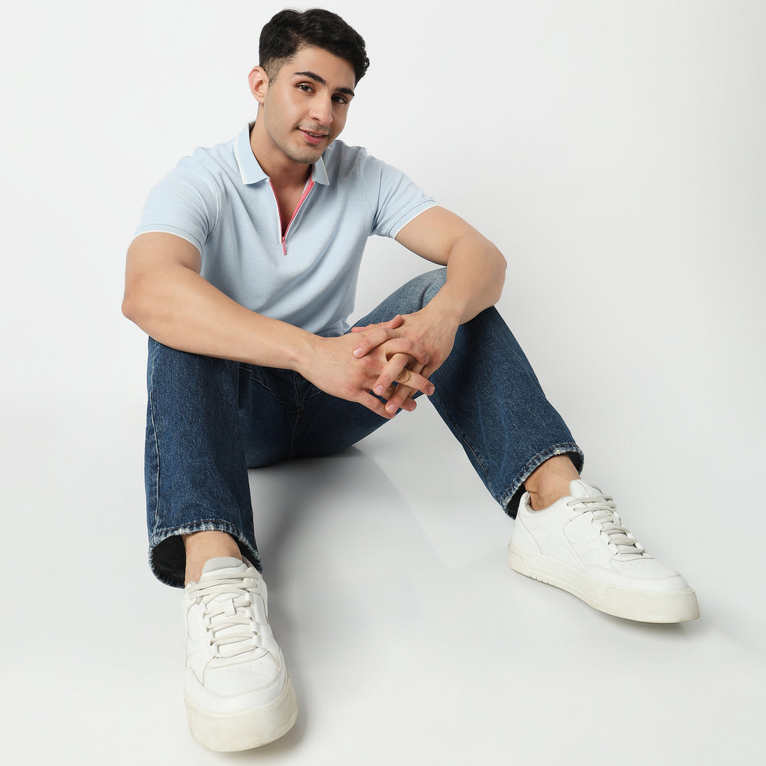 Structured Smart Polo T-Shirt