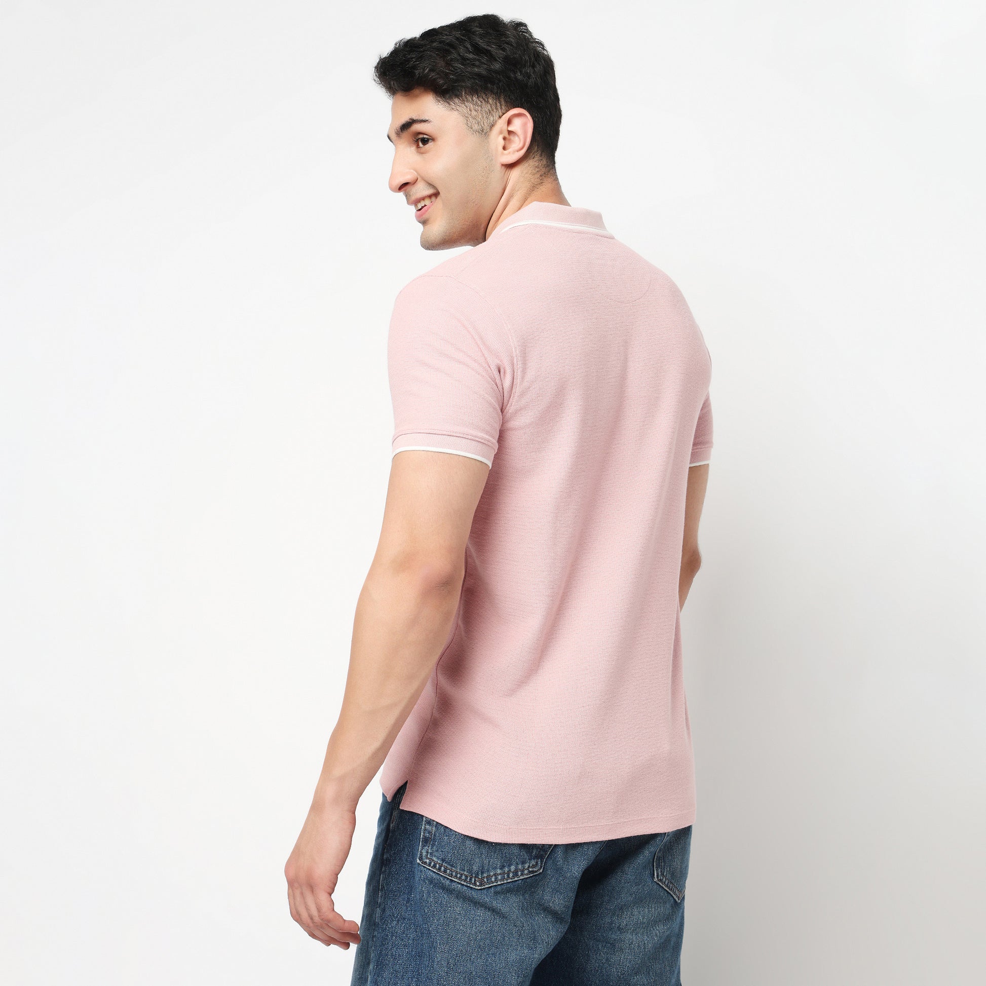 Structured Smart Polo T-Shirt
