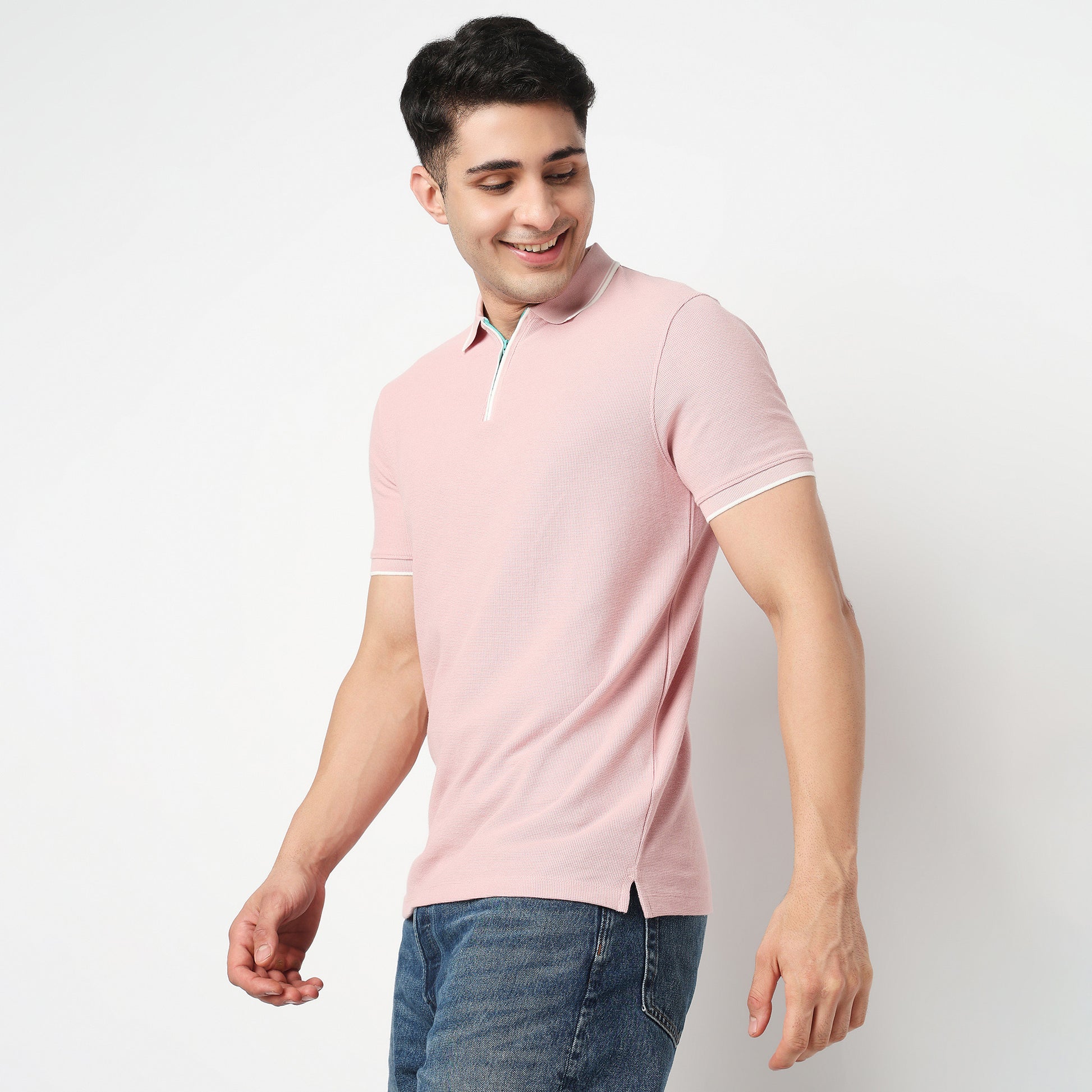 Structured Smart Polo T-Shirt