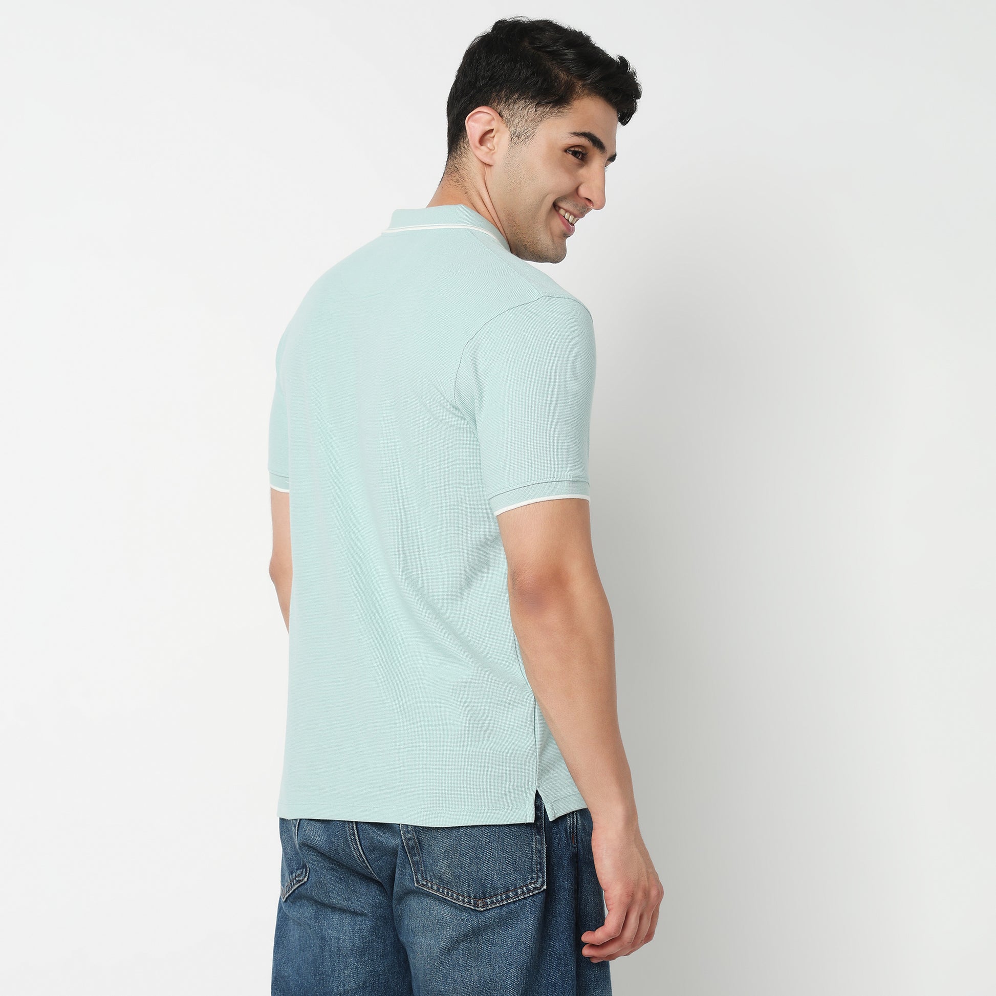 Structured Smart Polo T-Shirt