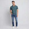 Structured Johnny Collar Island Polo T-Shirt