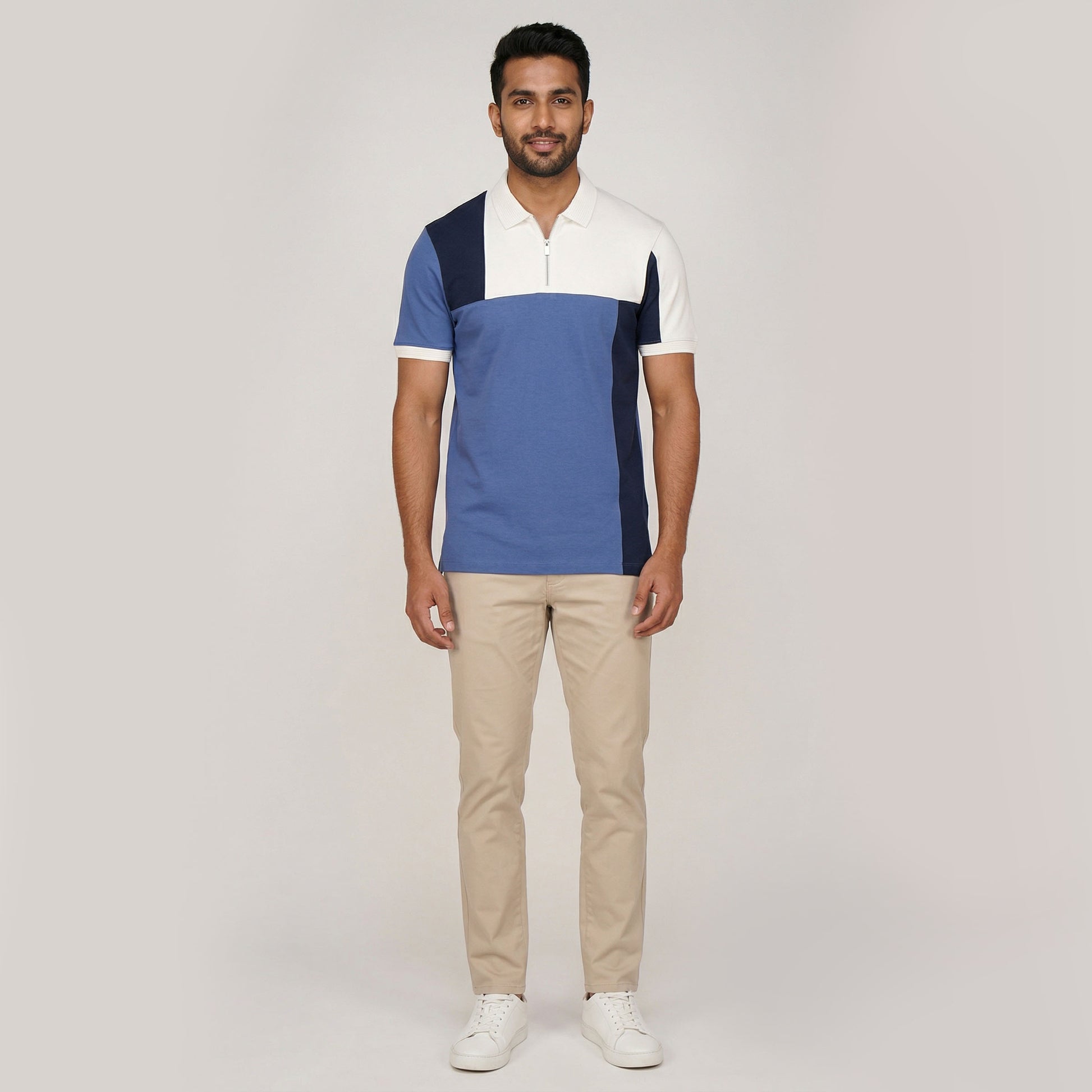 Cotton Structured Brunch Polo T-Shirt