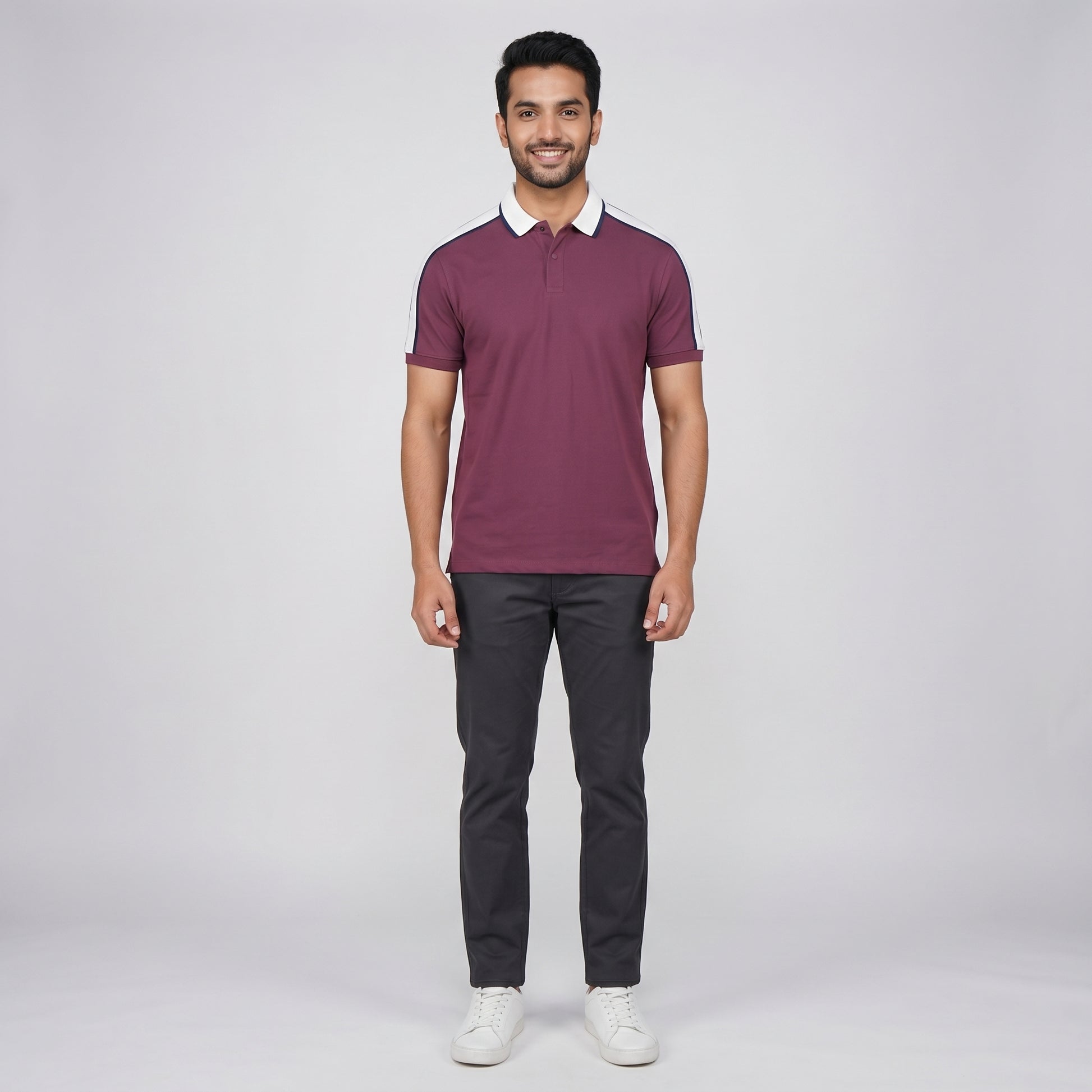 Solid Urban Polo T-Shirt