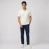 Cotton Structured Island Polo T-Shirt