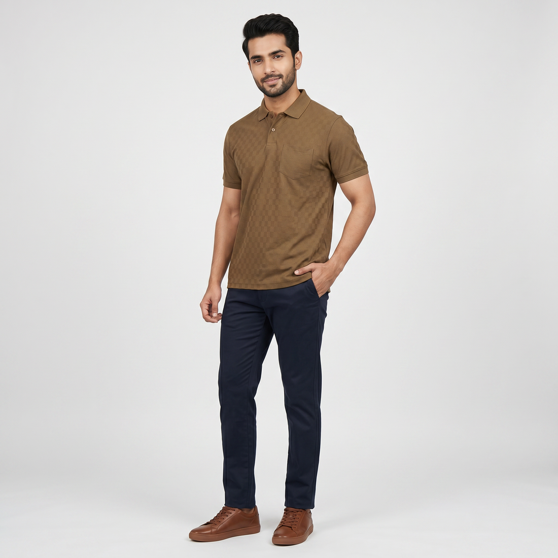 Structured Persona Polo T-Shirt