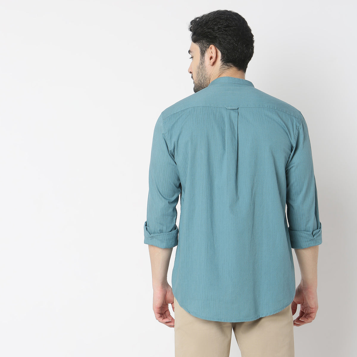 Regular Fit Solid Shirt