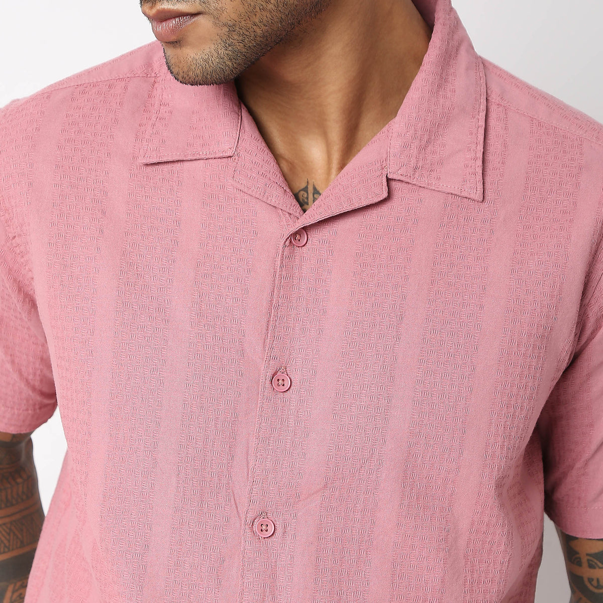 Regular Fit Structured Shirt